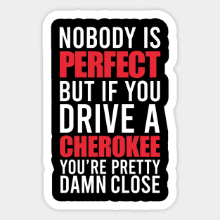 Cherokee Owners Sticker